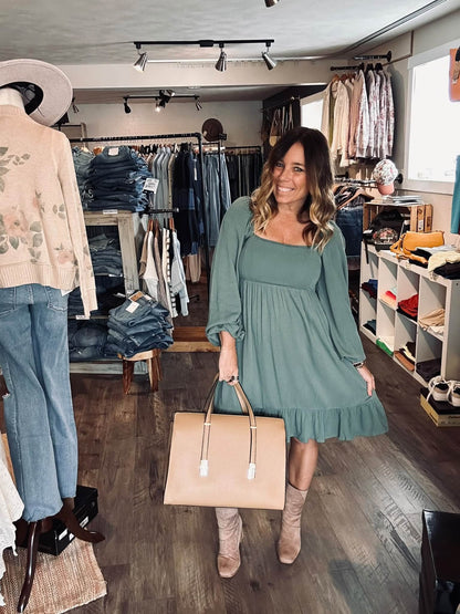 Taya Dress Eucalyptus, Dress