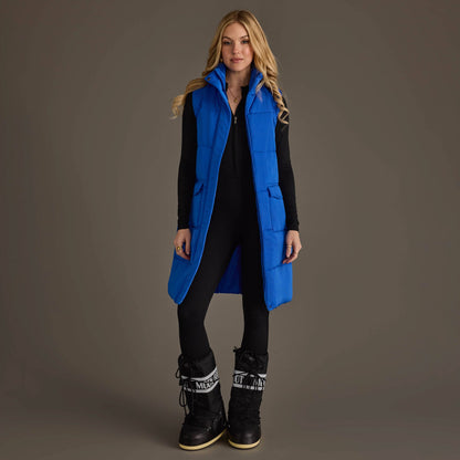 Royal Blue Long Vest